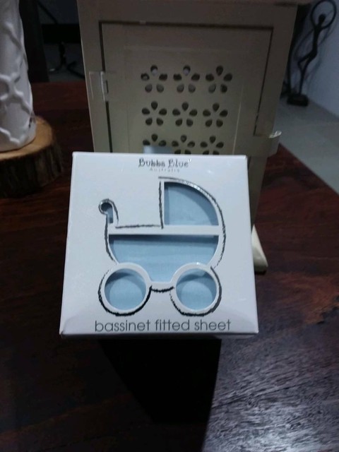 bubba blue bassinet fitted sheet